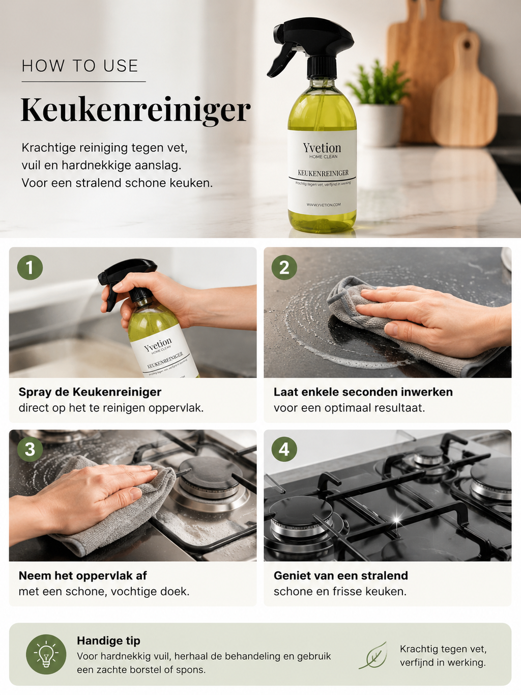 Yvetion Keukenreiniger 500 ml