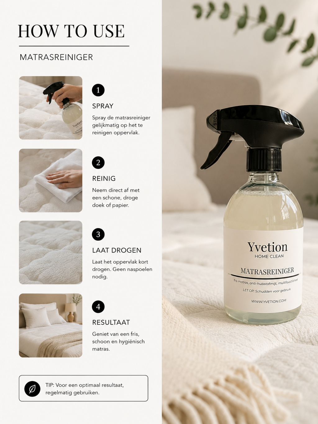 Yvetion Matrasreiniger 500 ml
