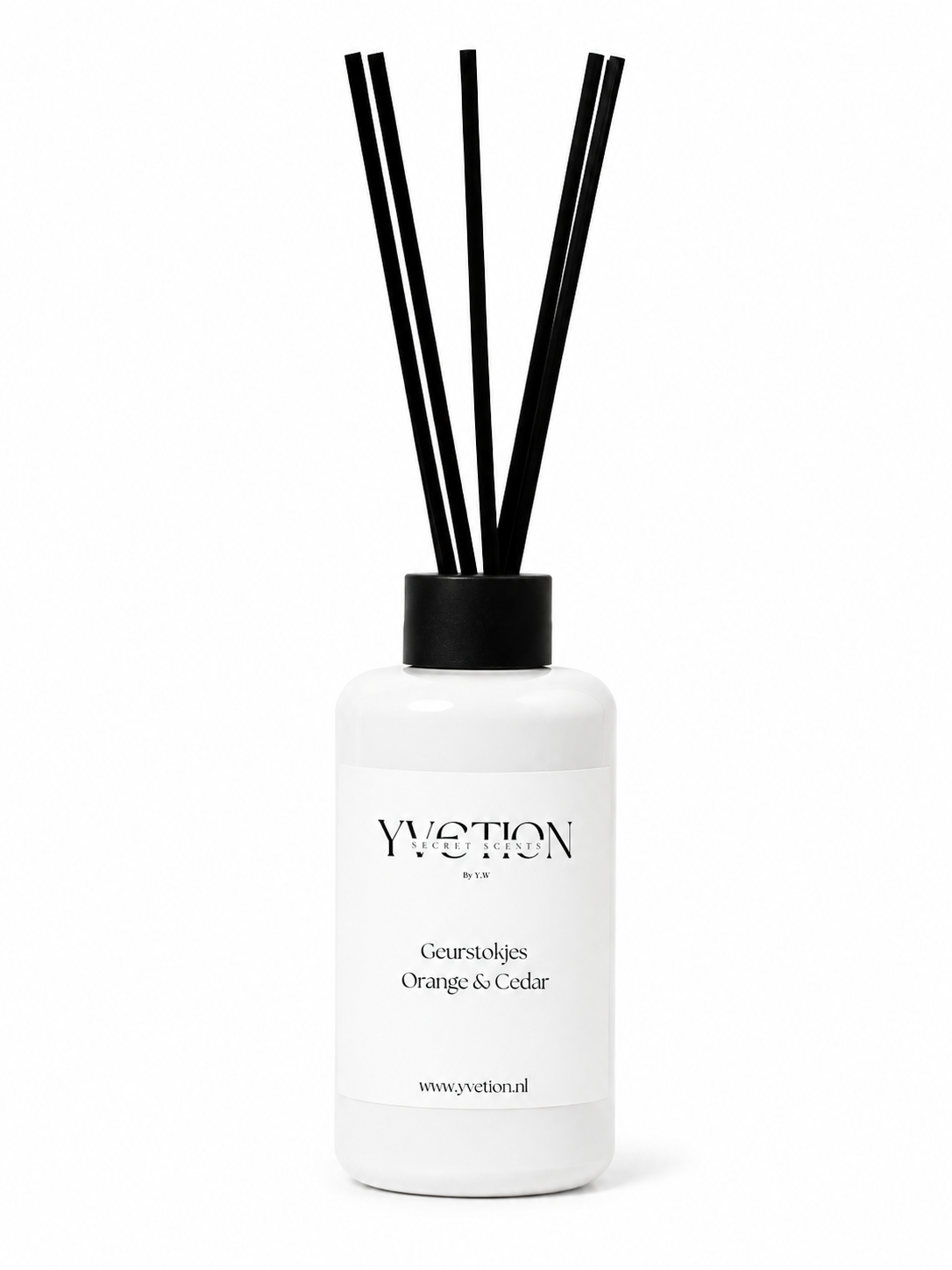 Yvetion Orange & Cedar duoset met geurstokjes en roomspray